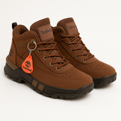 BOTAS TÁCTICAS TIMBERLAND PARA HOMBRE + REGALO DE BILLETERA DE CUERO TIMBERLAND
