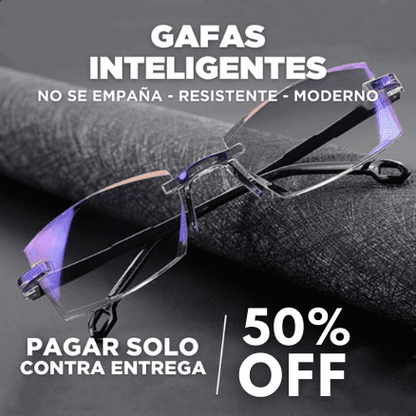 GAFAS INTELIGENTE DE ÚTILMA GENERACIÓN [COMPRE 1 Y LLEVA 2 GAFAS + 1 STUCHE y PAÑO de LIMPIEZA GRATIS] - 50% OFF